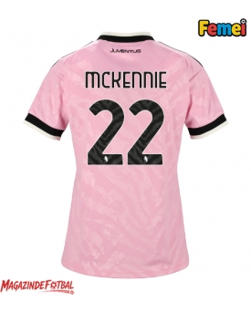 Juventus Weston McKennie #22 Tricou Fotbal Replică 2026-27 Femei Deplasare Juventus Weston McKennie #22 Tricou Fotbal Replică 2026-27 Femei Deplasare